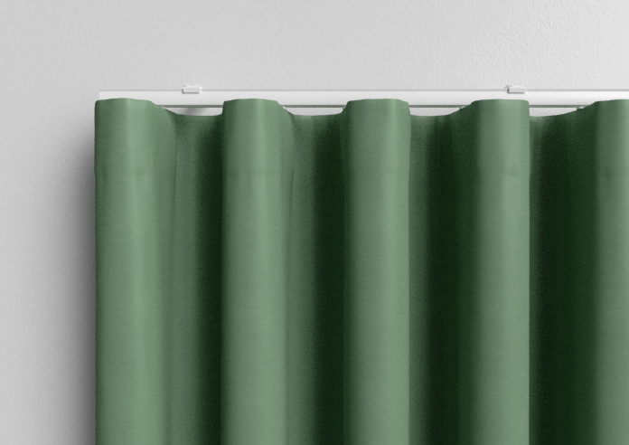 Shima Faux Silk, Fern - Made to Measure Curtains - Image 13